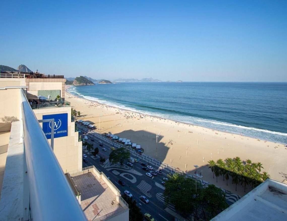 Flat Praia De Copacabana - Pe Na Areia 里约热内卢 外观 照片