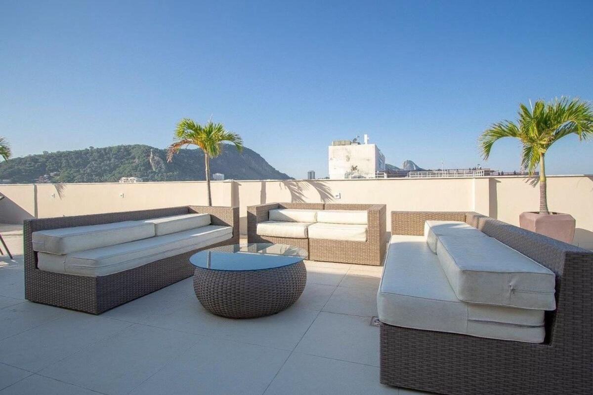 Flat Praia De Copacabana - Pe Na Areia 里约热内卢 外观 照片